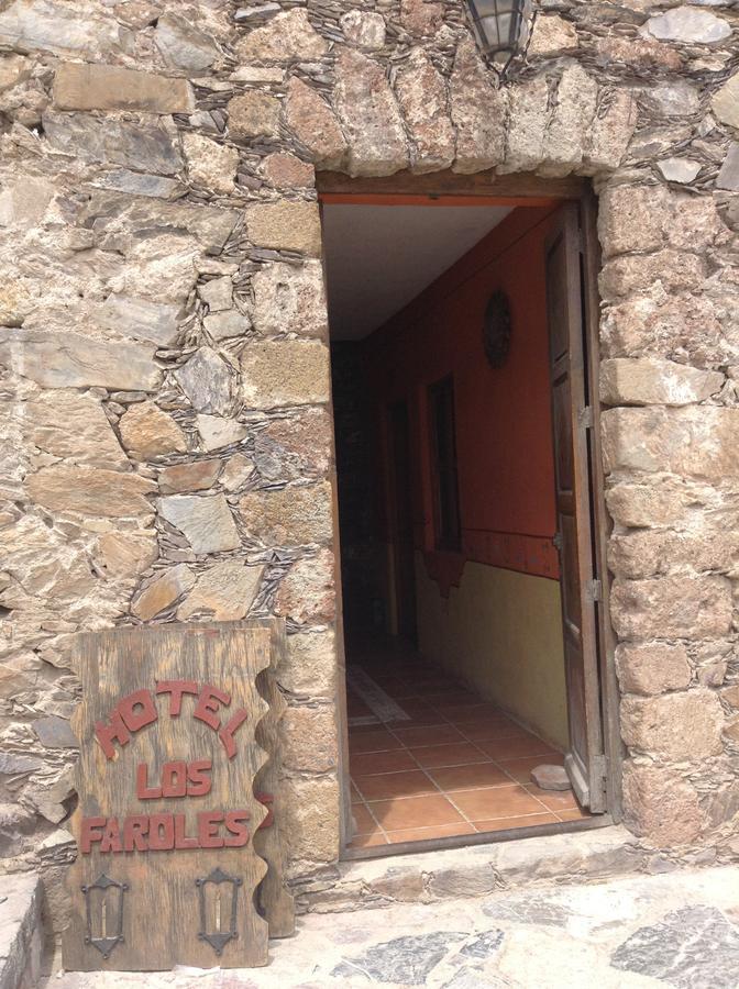 Hotel Los Faroles Catorce Exteriör bild