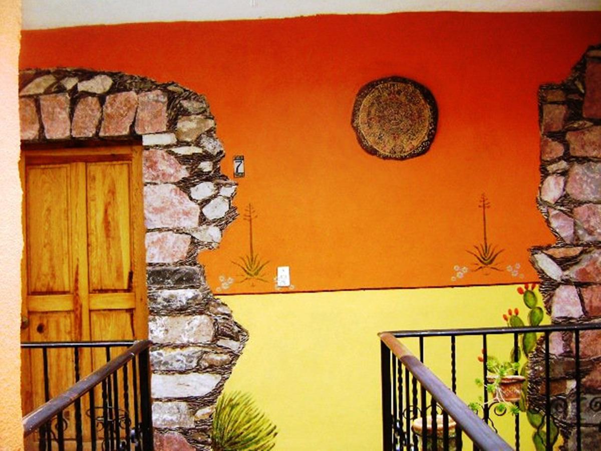 Hotel Los Faroles Catorce Exteriör bild