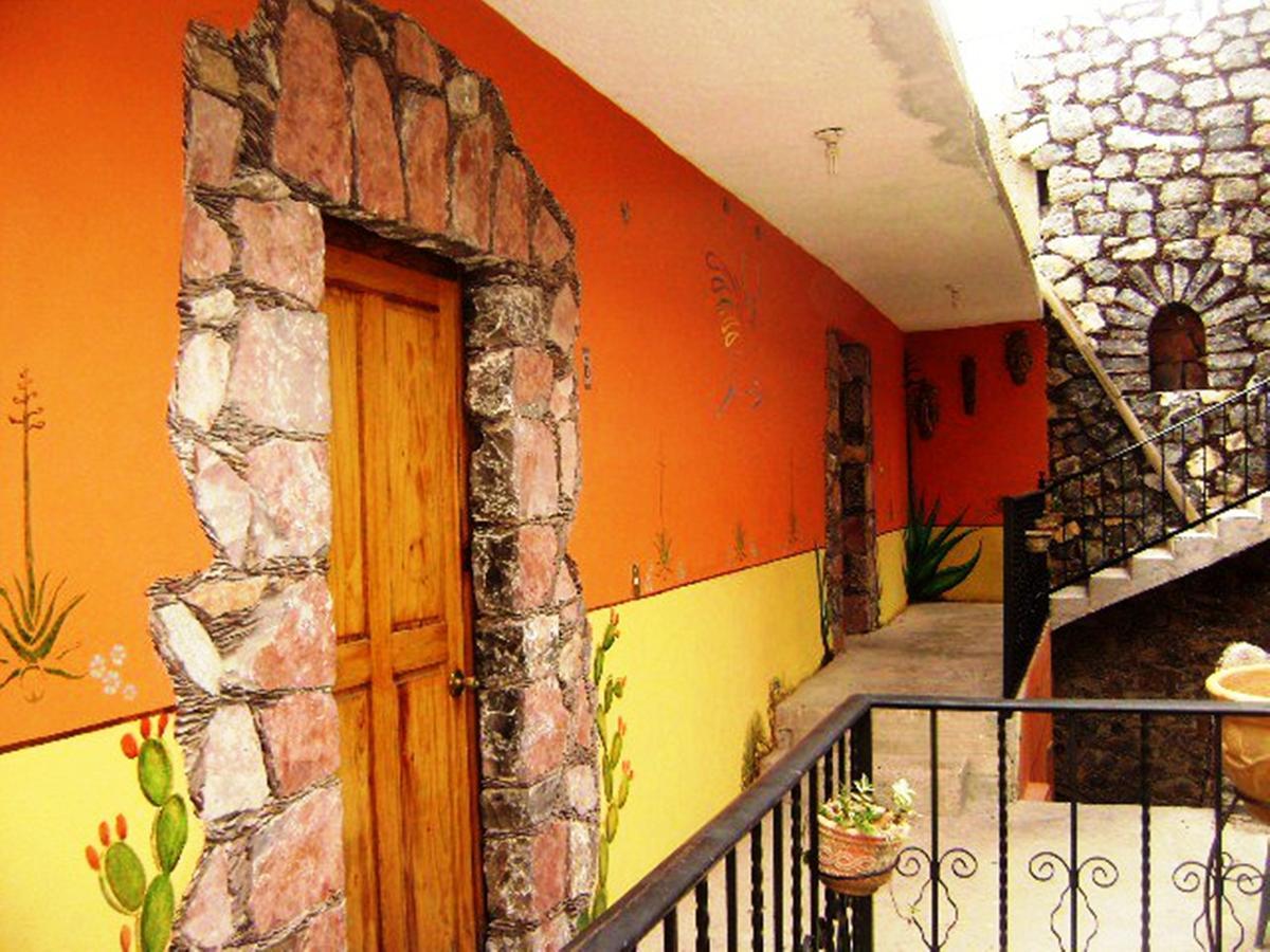 Hotel Los Faroles Catorce Exteriör bild